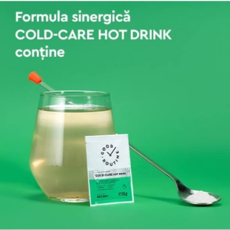 Cold-Care Hot Drink Good Routine, 8 plicuri, Secom Cold-Care Hot Drink Good Routine, 8 plicuri, Secom