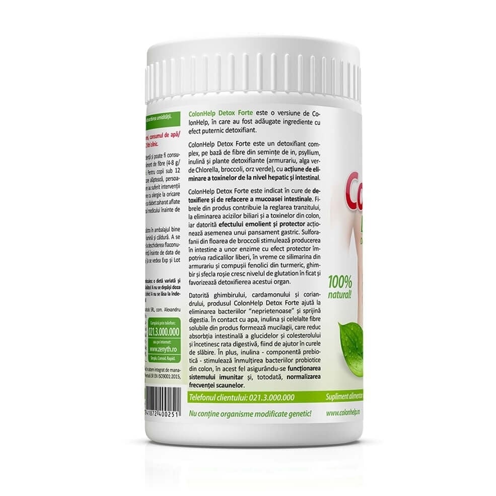 Colon Help Detox Forte, 240 g, Zenyth Colon Help Detox Forte, 240 g, Zenyth