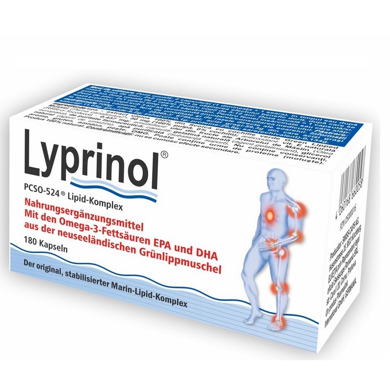 Complex lipidic marin Lyprinol, 180 capsule, Pharmalink Complex lipidic marin Lyprinol, 180 capsule, Pharmalink