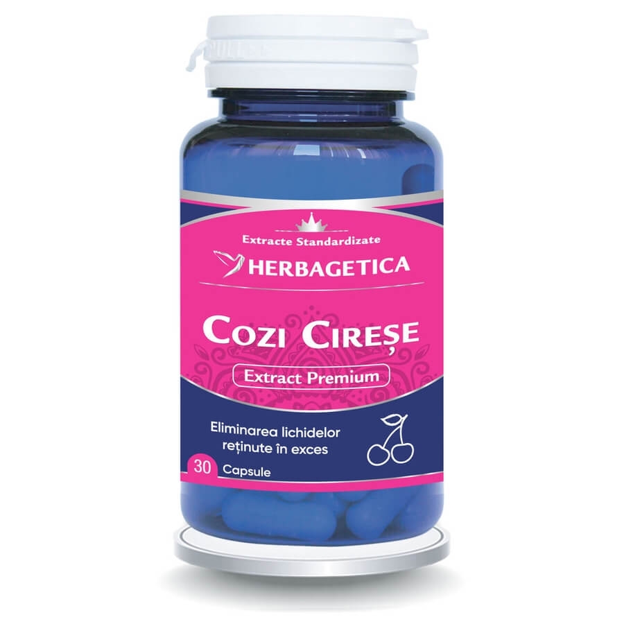 Cozi cirese extract, 30 capsule, Herbagetica