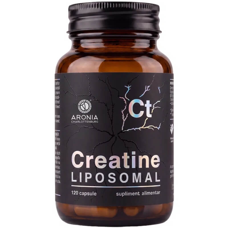 Creatina lipozomala, 120 capsule, Aronia Charlottenburg Creatina lipozomala, 120 capsule, Aronia Charlottenburg