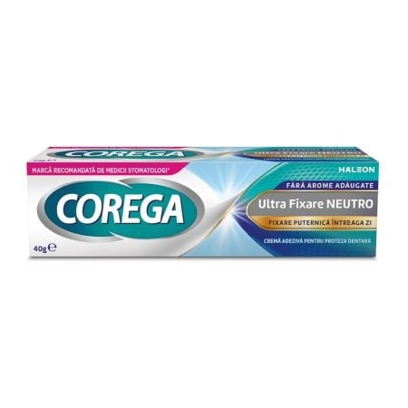 Crema adeziva pentru proteza dentara Neutro Corega, 40 g, Gsk (Haleon)