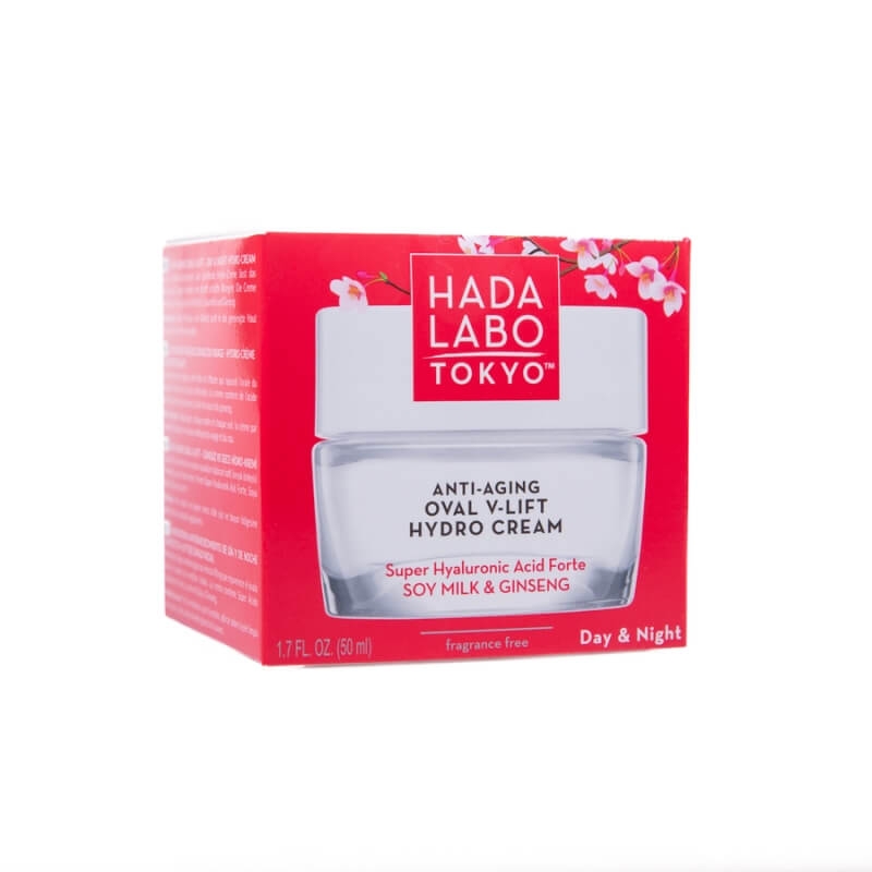 Crema anti-imbatranire de zi si noapte cu super acid hialuronic forte, lapte de soia si gingseng, 50 ml, Hada Labo Tokyo Crema anti-imbatranire de zi si noapte cu super acid hialuronic forte, lapte de soia si gingseng, 50 ml, Hada Labo Tokyo