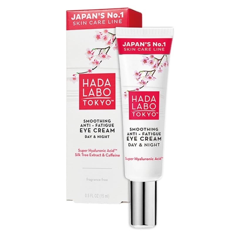 Crema de zi si de noapte anti-oboseala pentru ochi cu super acid hialuronic, 15 ml, Hada Labo Tokyo