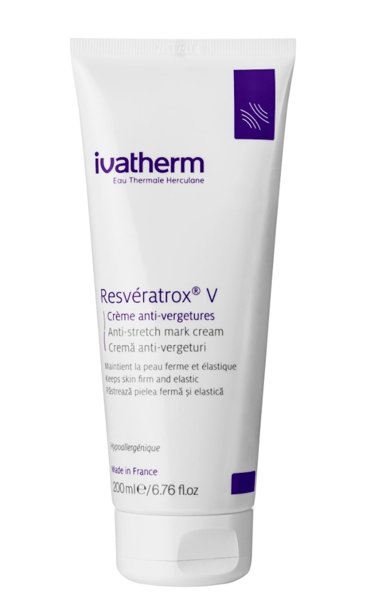 Crema anti-vergeturi Resveratrox V, 200 ml, Ivatherm Crema anti-vergeturi Resveratrox V, 200 ml, Ivatherm
