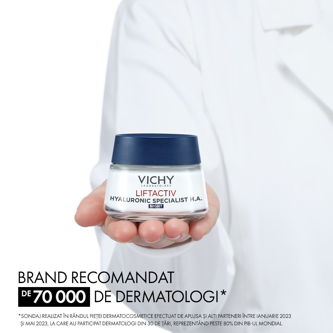 Liftactiv Supreme crema noapte, 50ml, Vichy Liftactiv Supreme crema noapte, 50ml, Vichy