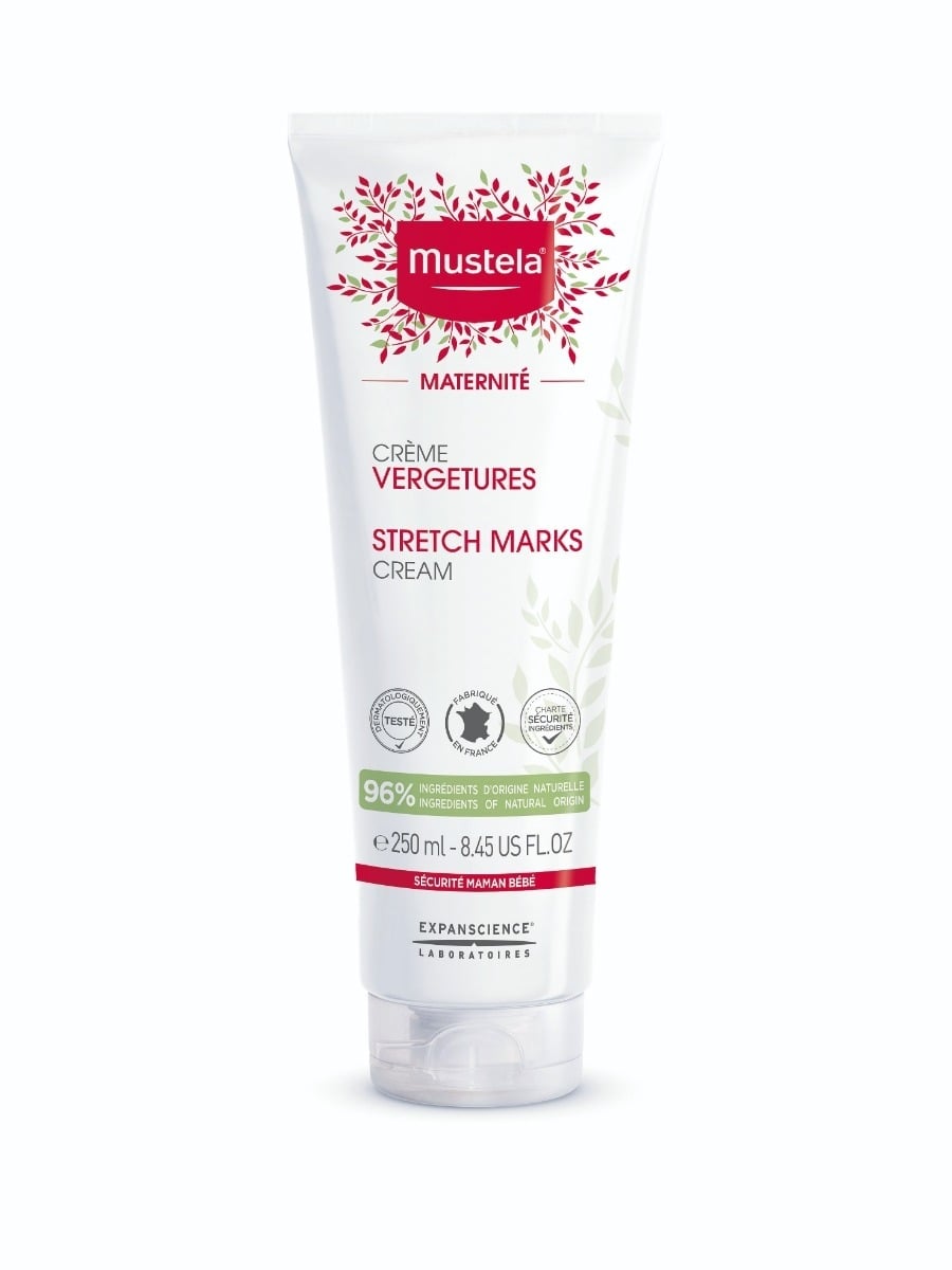 Crema antivergeturi cu actiune 3 in 1 Maternite, 250 ml, Mustela Crema antivergeturi cu actiune 3 in 1 Maternite, 250 ml, Mustela