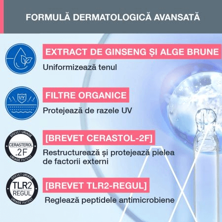 Roseliane crema CC SPF 50+, 40ml, Uriage Roseliane crema CC SPF 50+, 40ml, Uriage