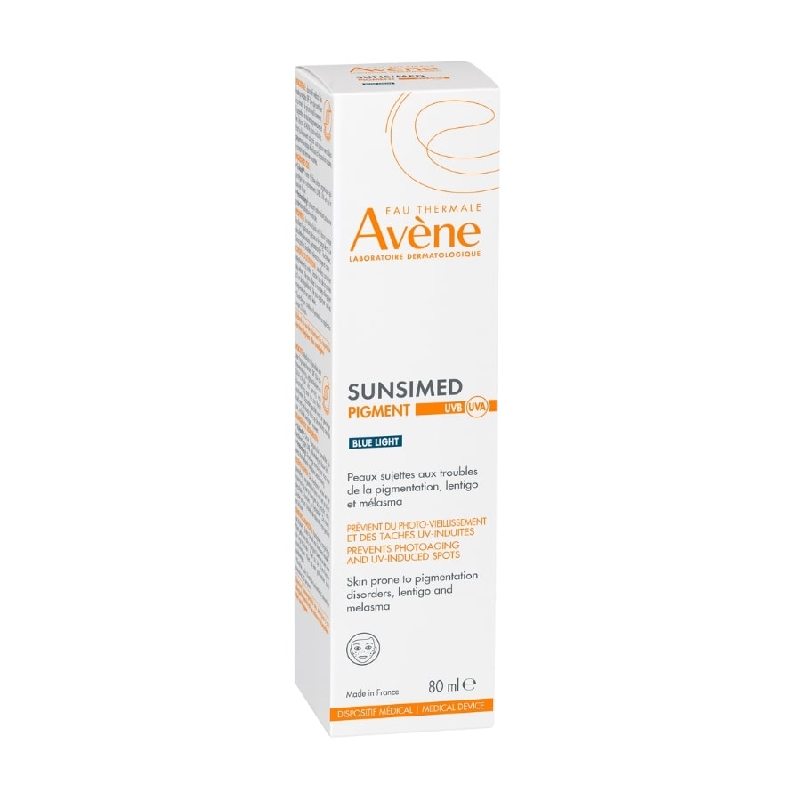 Crema cu protectie solara SPF50+ Sunsimed Pigment, 80 ml, Avene Crema cu protectie solara SPF50+ Sunsimed Pigment, 80 ml, Avene