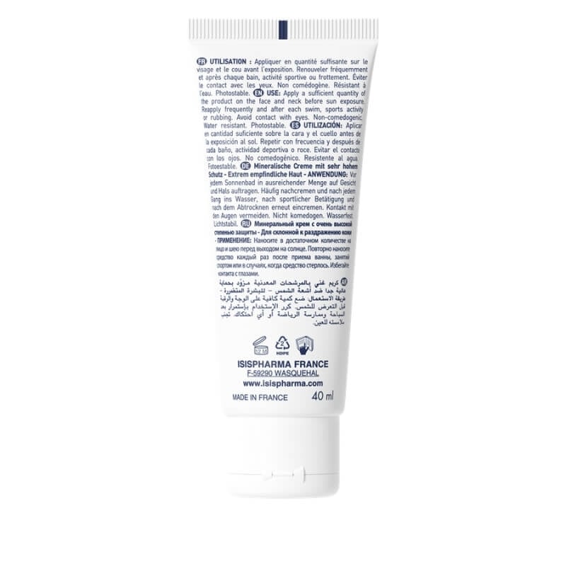 Crema SPF 50+ Uveblock Mineral, 40 ml, Isispharma Crema SPF 50+ Uveblock Mineral, 40 ml, Isispharma