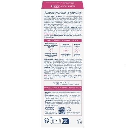 Crema de fata calmanta Sensibio AR+, 40 ml, Bioderma Crema de fata calmanta Sensibio AR+, 40 ml, Bioderma