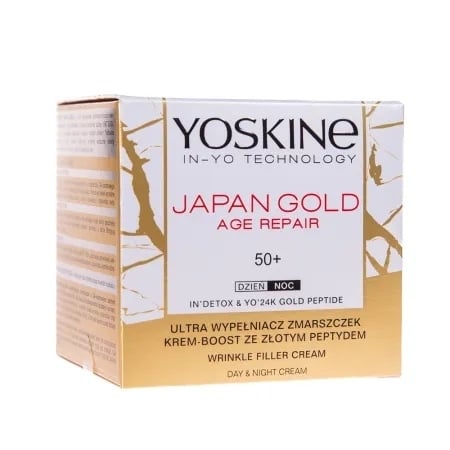 Crema antirid pentru ten 50+ Japan Gold Age Repair, 50 ml, Yoskine Crema antirid pentru ten 50+ Japan Gold Age Repair, 50 ml, Yoskine