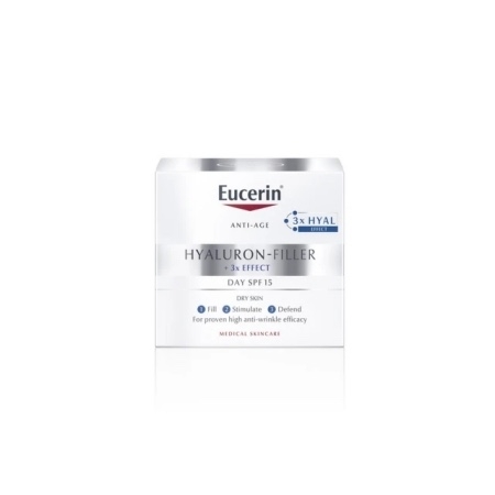 Crema de fata SPF 15 Hyaluron Filler, 50 ml, Eucerin Crema de fata SPF 15 Hyaluron Filler, 50 ml, Eucerin