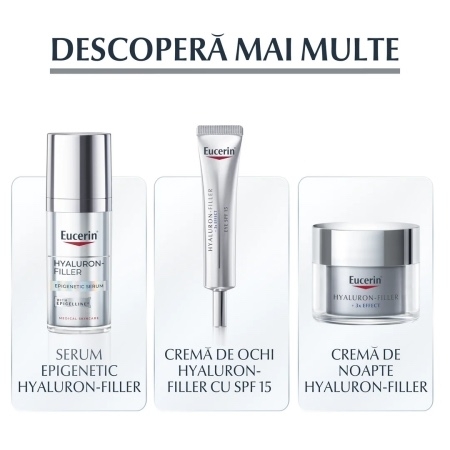 Crema de fata SPF 15 Hyaluron Filler, 50 ml, Eucerin Crema de fata SPF 15 Hyaluron Filler, 50 ml, Eucerin