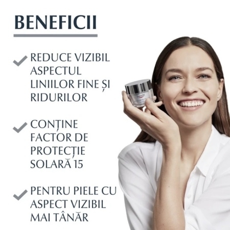 Crema de fata SPF 15 Hyaluron Filler, 50 ml, Eucerin Crema de fata SPF 15 Hyaluron Filler, 50 ml, Eucerin