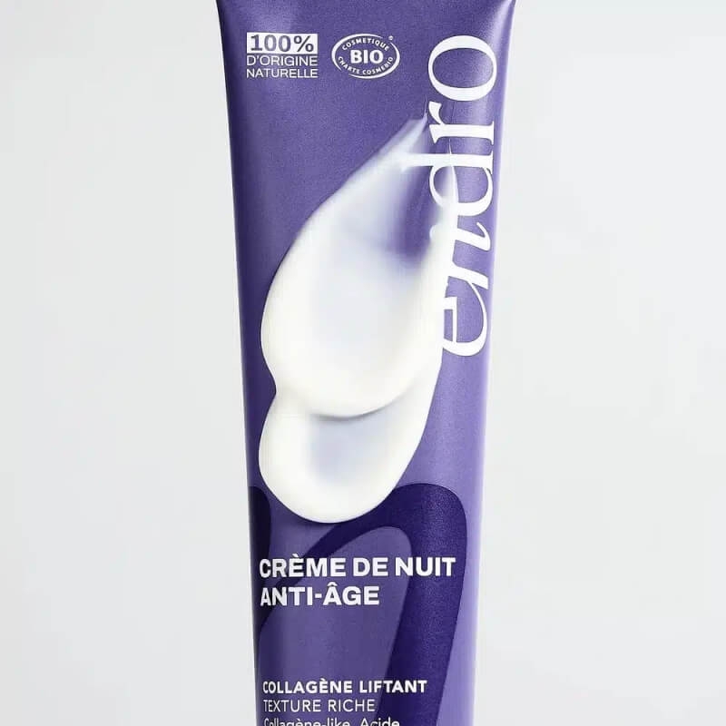 Crema de noapte anti-age cu colagen, 50 ml, Endro Crema de noapte anti-age cu colagen, 50 ml, Endro