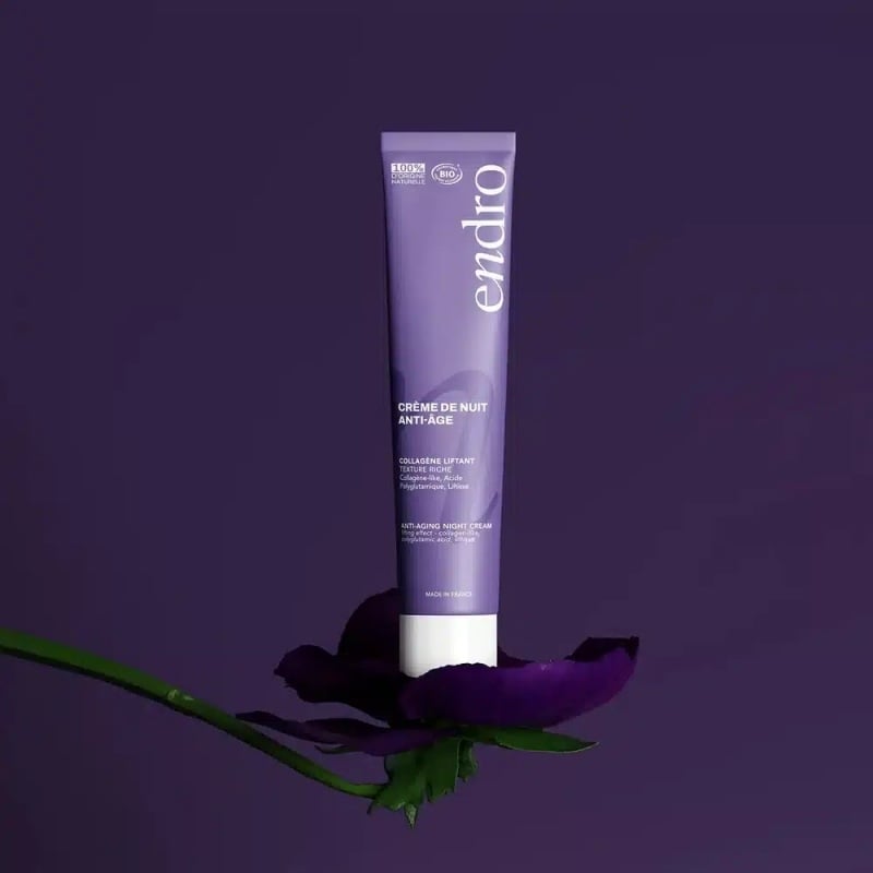 Crema de noapte anti-age cu colagen, 50 ml, Endro Crema de noapte anti-age cu colagen, 50 ml, Endro