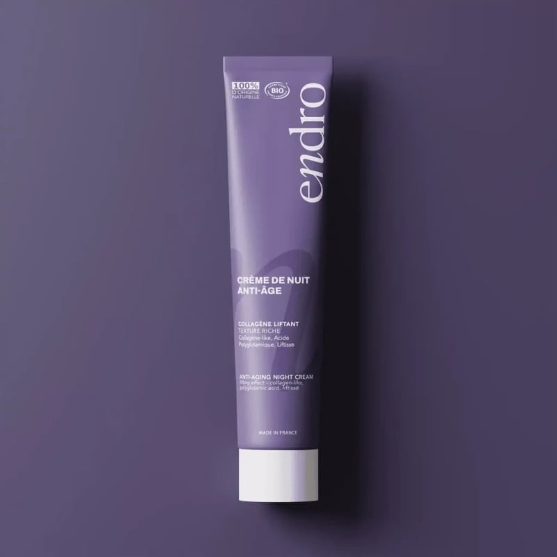 Crema de noapte anti-age cu colagen, 50 ml, Endro Crema de noapte anti-age cu colagen, 50 ml, Endro