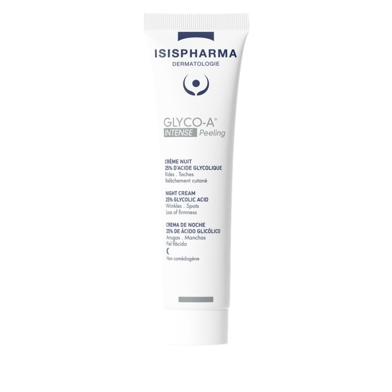 Crema de noapte cu 25% acid glicolic Glyco-A Intense Peeling, 30 ml, Isispharma Crema de noapte cu 25% acid glicolic Glyco-A Intense Peeling, 30 ml, Isispharma