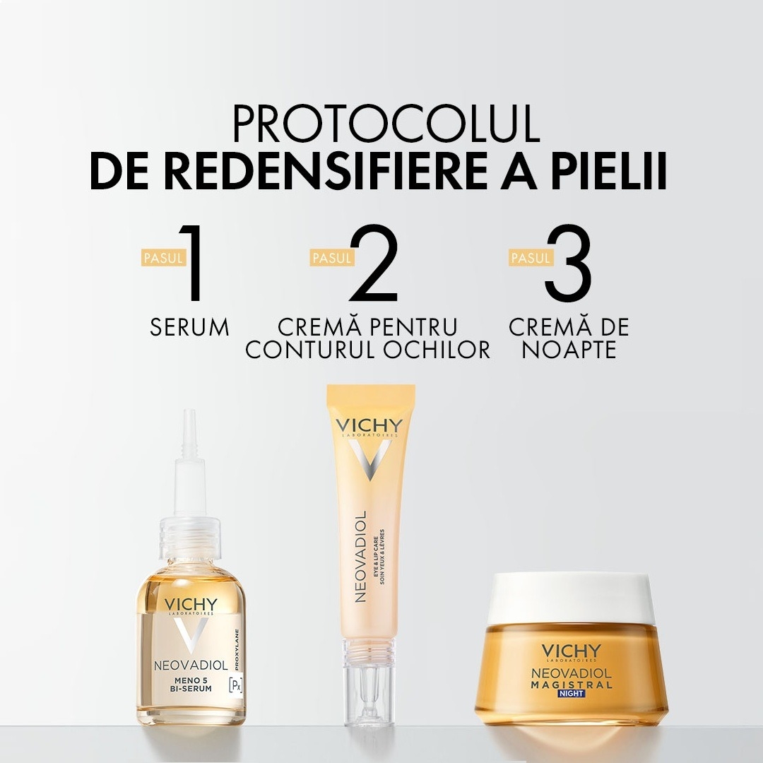 Crema de noapte cu efect de redensificare si revitalizare Neovadiol Compensating Complex, 50 ml, Vichy