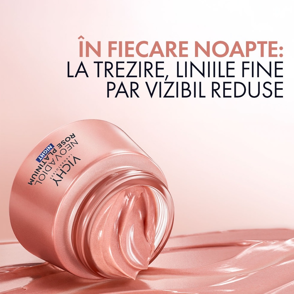Crema de noapte Neovadiol Rose Platinium, 50 ml, Vichy Crema de noapte Neovadiol Rose Platinium, 50 ml, Vichy