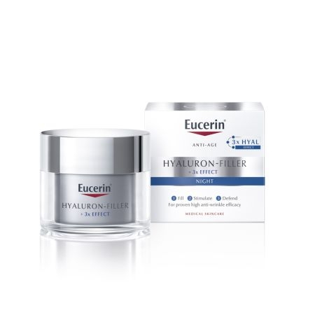 Crema de noapte Hyaluron Filler, 50 ml, Eucerin Crema de noapte Hyaluron Filler, 50 ml, Eucerin
