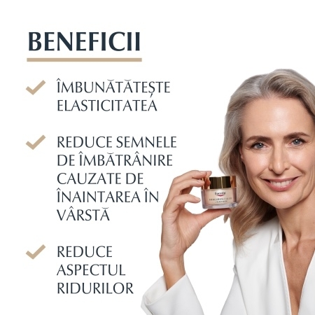 Crema de noapte Hyaluron Filler + Elasticity, 50 ml, Eucerin Crema de noapte Hyaluron Filler + Elasticity, 50 ml, Eucerin