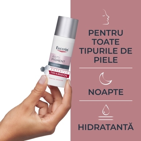 Crema de noapte Anti Pigment, 50 ml, Eucerin Crema de noapte Anti Pigment, 50 ml, Eucerin