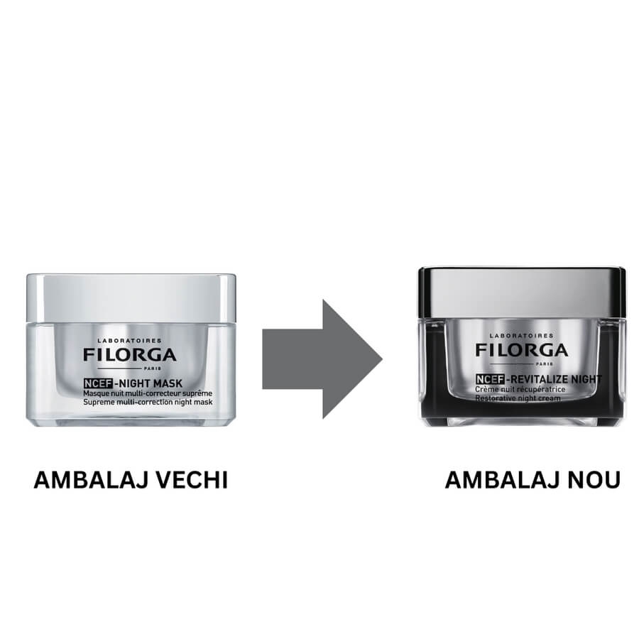 Crema regeneranta de noapte NCEF Revitalize, 50 ml, Filorga Crema regeneranta de noapte NCEF Revitalize, 50 ml, Filorga