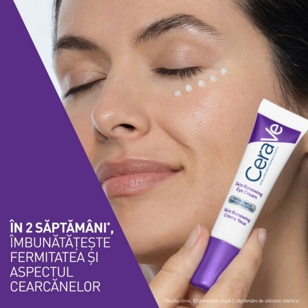 Crema contur ochi antirid Skin Renewing, 14 ml, Cerave Crema contur ochi antirid Skin Renewing, 14 ml, Cerave