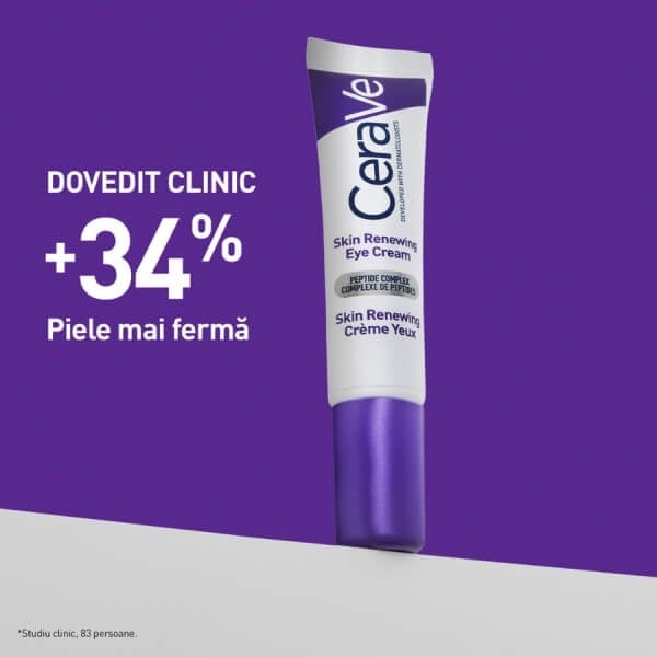 Crema contur ochi antirid Skin Renewing, 14 ml, Cerave Crema contur ochi antirid Skin Renewing, 14 ml, Cerave