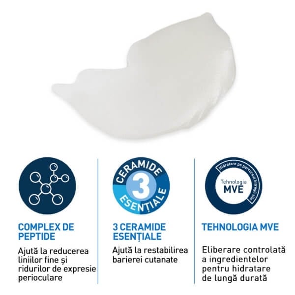 Crema contur ochi antirid Skin Renewing, 14 ml, Cerave Crema contur ochi antirid Skin Renewing, 14 ml, Cerave