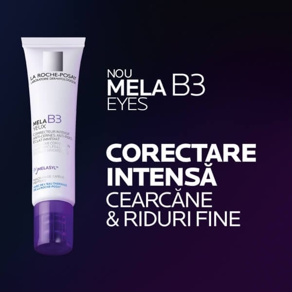 Crema contur ochi Mela B3, 15 ml, La Roche-Posay Crema contur ochi Mela B3, 15 ml, La Roche-Posay