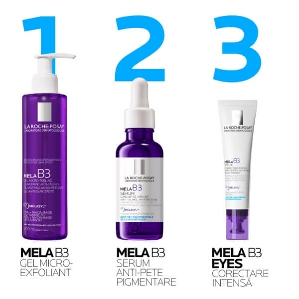 Crema contur ochi Mela B3, 15 ml, La Roche-Posay Crema contur ochi Mela B3, 15 ml, La Roche-Posay