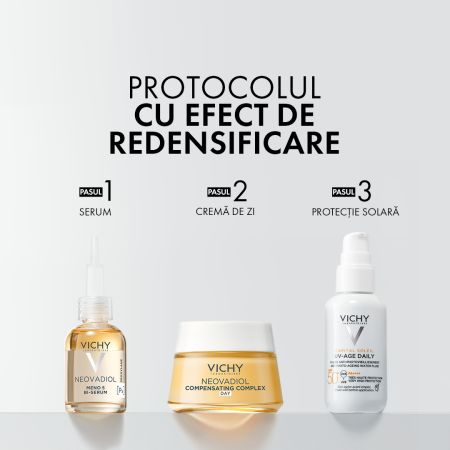 Crema de zi redensifianta cu efect de lifting ten normal-mixt Neovadiol Compensating Complex, 50 ml, Vichy