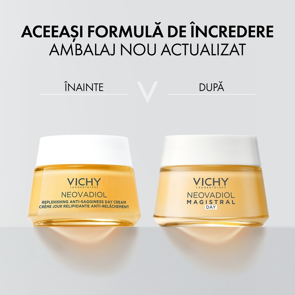 Balsam de zi hranitor cu efect de fermitate Neovadiol Magistral, 50 ml, Vichy Balsam de zi hranitor cu efect de fermitate Neovadiol Magistral, 50 ml, Vichy