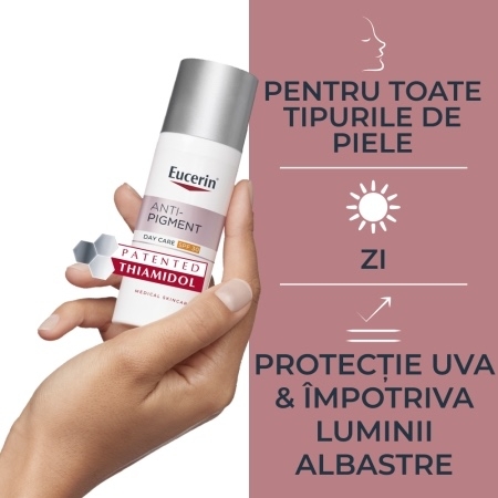 Crema de fata SPF 30 Anti Pigment, 50 ml, Eucerin Crema de fata SPF 30 Anti Pigment, 50 ml, Eucerin