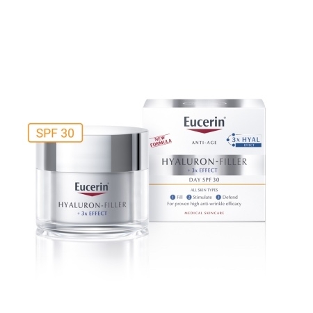 Crema de fata SPF 30 Hyaluron Filler, 50 ml, Eucerin Crema de fata SPF 30 Hyaluron Filler, 50 ml, Eucerin