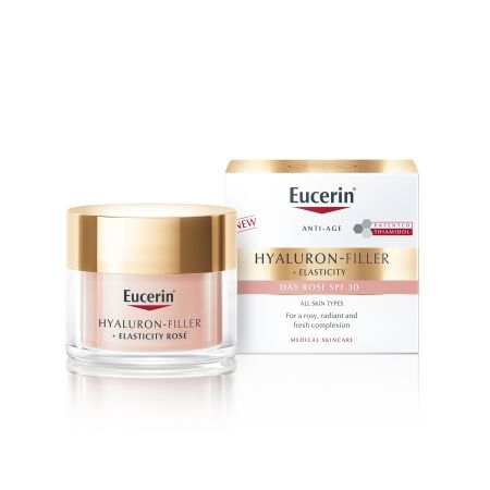Crema de fata SPF 30 Hyaluron Filler + Elasticity Rose, 50 ml, Eucerin Crema de fata SPF 30 Hyaluron Filler + Elasticity Rose, 50 ml, Eucerin
