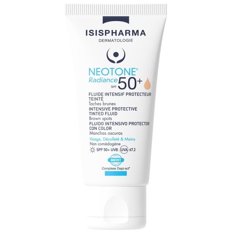 Crema depigmentanta nuantatoare SPF 50+ Light Neotone Radiance, 30 ml, Isispharma Crema depigmentanta nuantatoare SPF 50+ Light Neotone Radiance, 30 ml, Isispharma