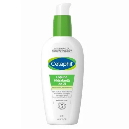 Lotiune hidratanta de zi cu acid hialuronic, 88 ml, Cetaphil Lotiune hidratanta de zi cu acid hialuronic, 88 ml, Cetaphil