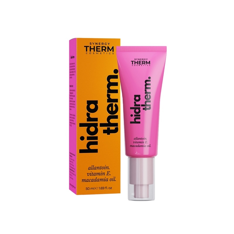 Crema hidratanta pentru fata si decolteu Hidra Therm, 50 ml, Synergy Therm Crema hidratanta pentru fata si decolteu Hidra Therm, 50 ml, Synergy Therm