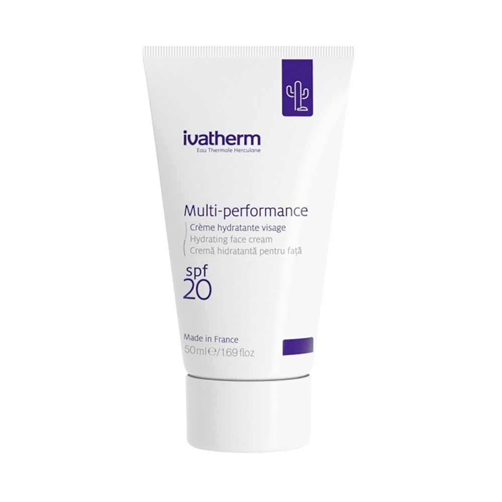 Crema hidratanta pentru fata SPF 20 Multi-Performance, 50 ml, Ivatherm Crema hidratanta pentru fata SPF 20 Multi-Performance, 50 ml, Ivatherm