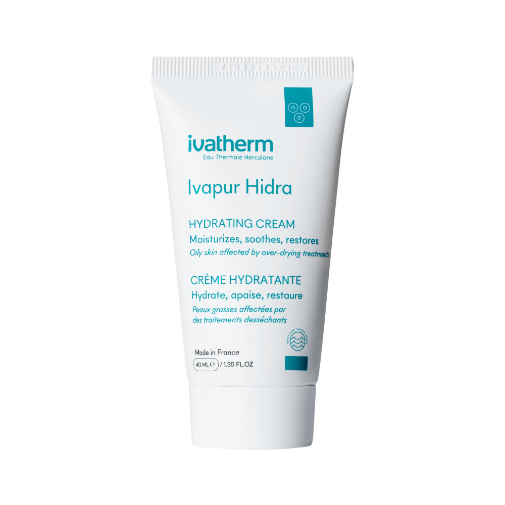 Crema hidratanta pentru piele deshidratata in urma tratamentelor acneice Ivapur Hidra, 40 ml, Ivatherm Crema hidratanta pentru piele deshidratata in urma tratamentelor acneice Ivapur Hidra, 40 ml, Ivatherm