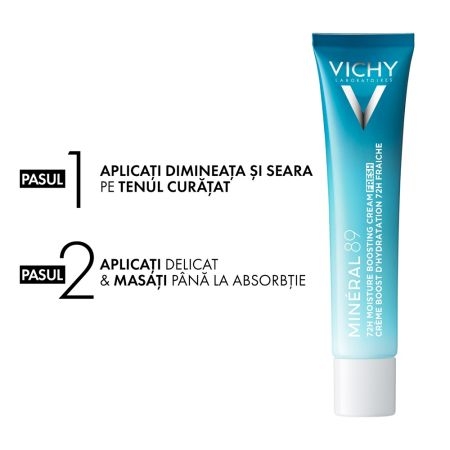 Crema intens hidratanta 72h Mineral 89, 40 ml, Vichy Crema intens hidratanta 72h Mineral 89, 40 ml, Vichy