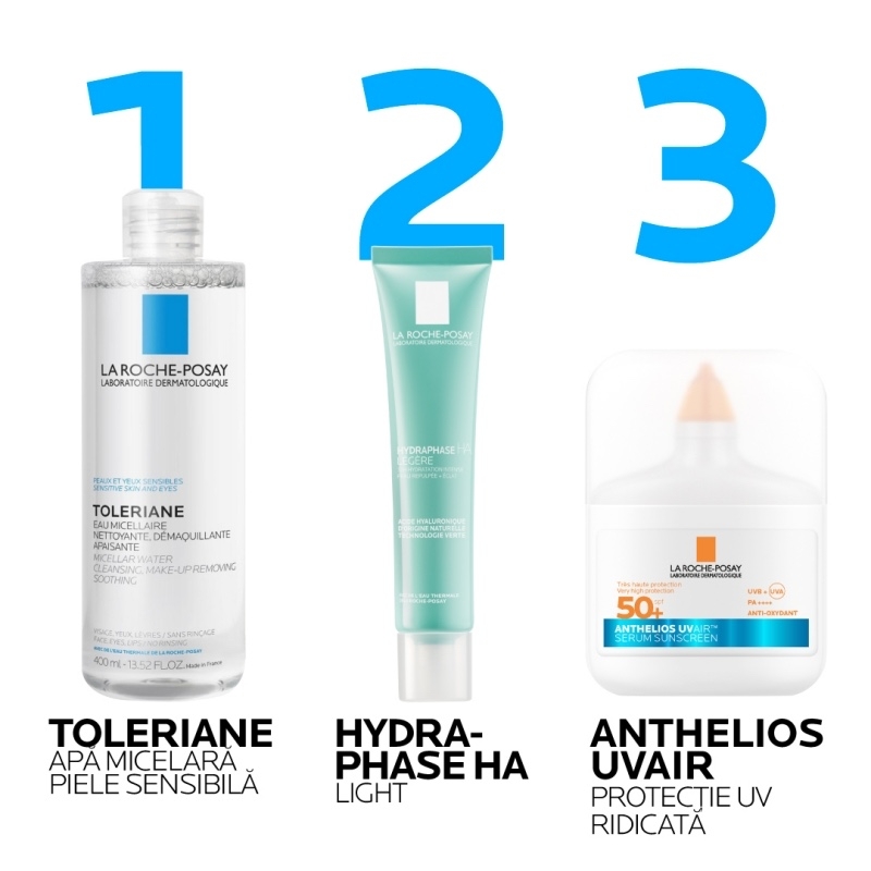 Crema pentru ten normal uscat Hydraphase HA Light, 40 ml, La Roche-Posay Crema pentru ten normal uscat Hydraphase HA Light, 40 ml, La Roche-Posay