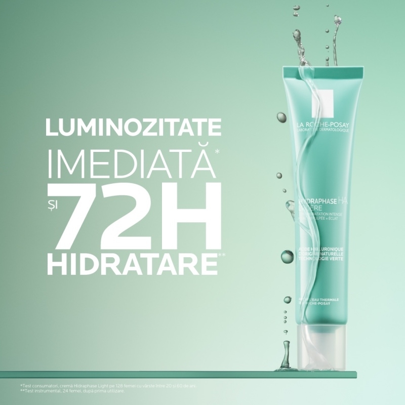 Crema pentru ten normal uscat Hydraphase HA Light, 40 ml, La Roche-Posay Crema pentru ten normal uscat Hydraphase HA Light, 40 ml, La Roche-Posay