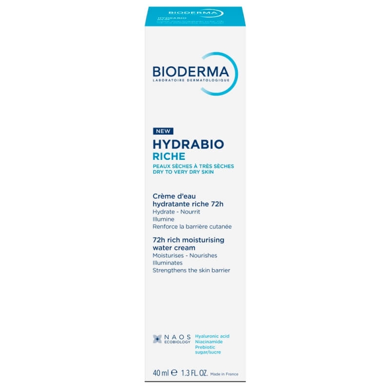Crema intens hidratanta Hydrabio Riche, 40 ml, Bioderma Crema intens hidratanta Hydrabio Riche, 40 ml, Bioderma
