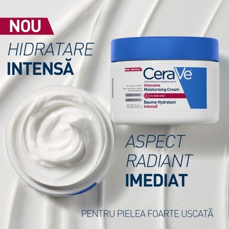 Crema intens hidratanta pentru pielea foarte uscata, 340 g, Cerave Crema intens hidratanta pentru pielea foarte uscata, 340 g, Cerave