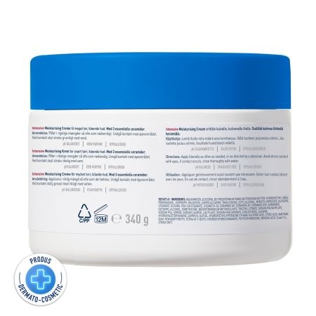 Crema intens hidratanta pentru pielea foarte uscata, 340 g, Cerave Crema intens hidratanta pentru pielea foarte uscata, 340 g, Cerave